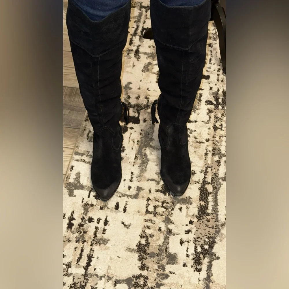 Dolce Vita Black Over-the-Knee Boots